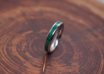 Malachite Ring Thin