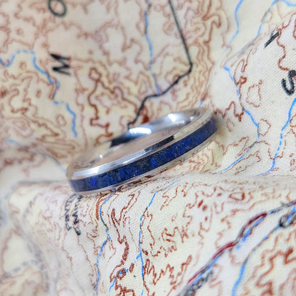 Lapis Lazuli Ring Thin
