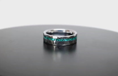 Malachite Hammered (Wide)
