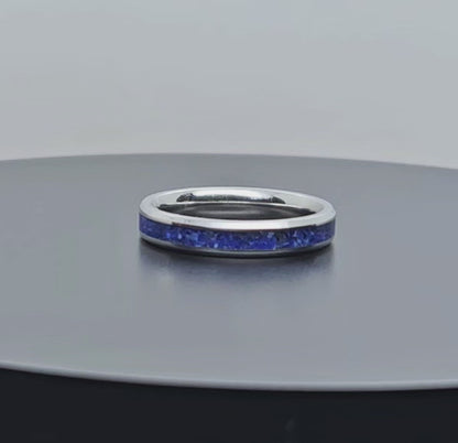 Lapis Lazuli Ring Thin