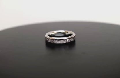 Lepidolite Ring Thin